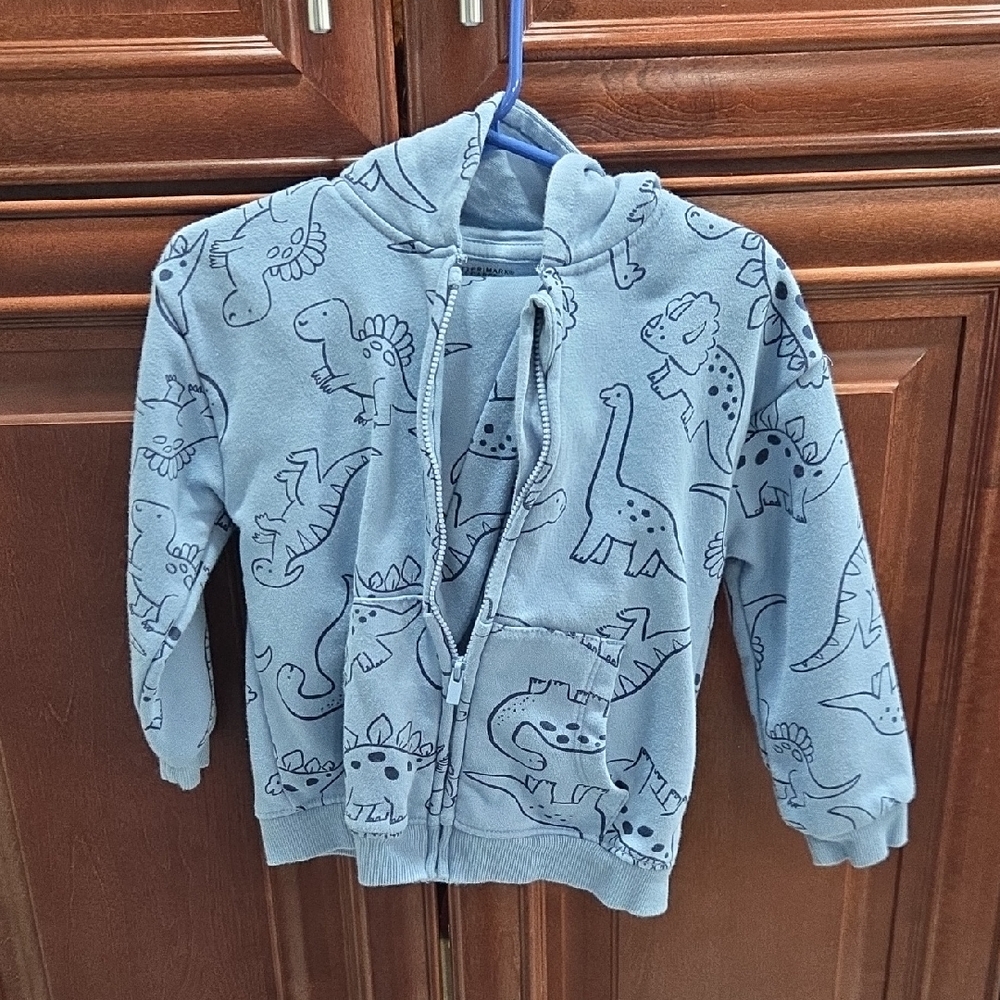 Primark Kids Dinosaur Hoodie - Gray